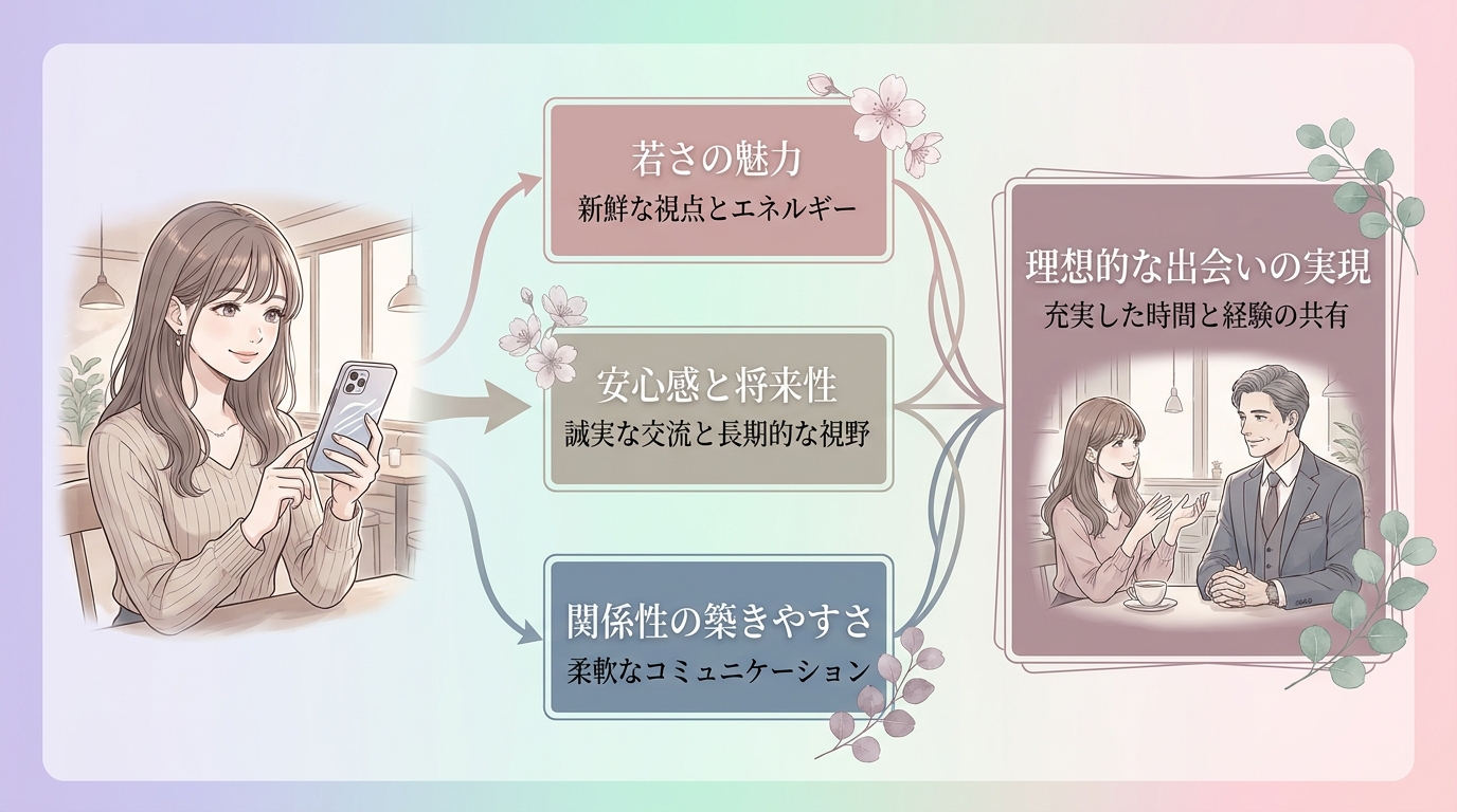 若い女性会員が多い——若さが武器になる理由