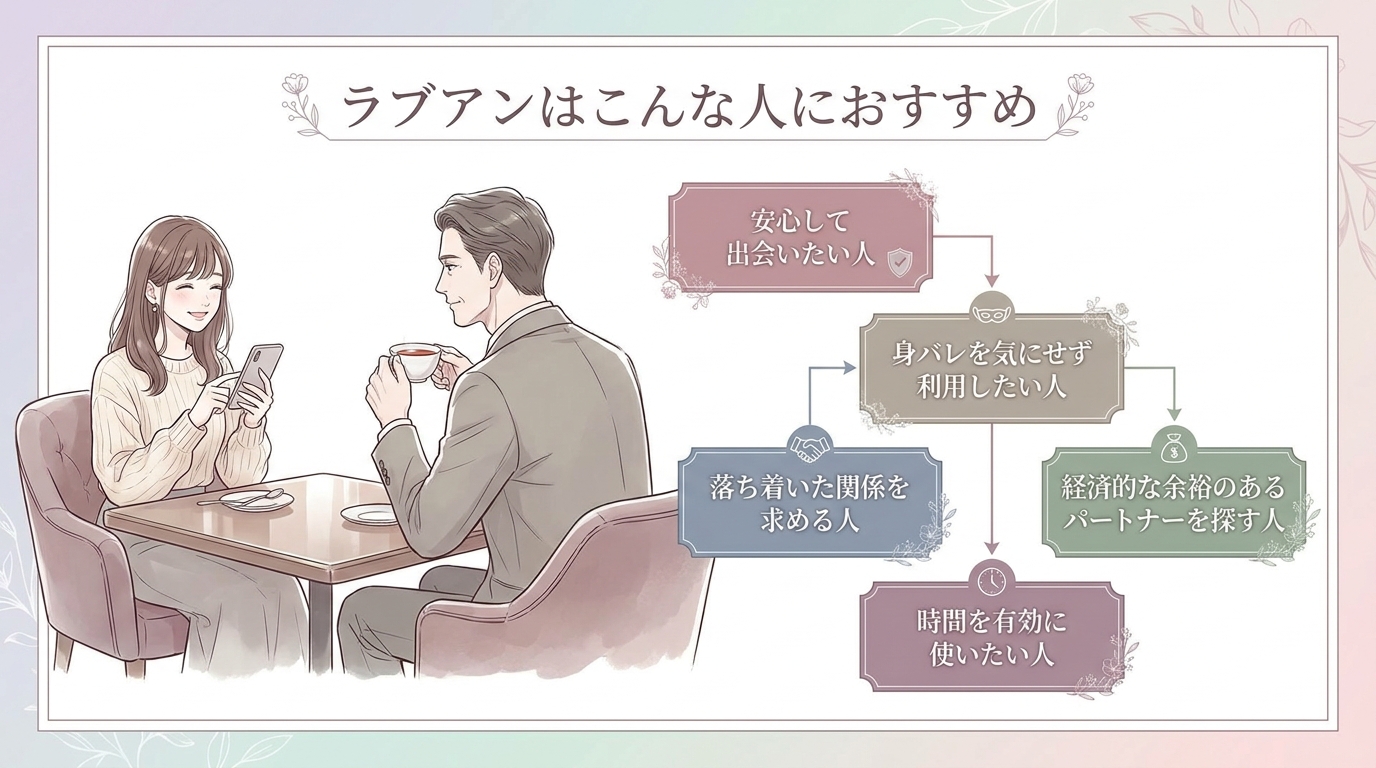 ラブアンはこんな人におすすめ